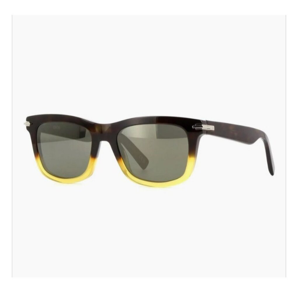 CHRISTIAN DIOR DiorBlackSuit women's sunglasses + case Havana 40mm S11l 27A7